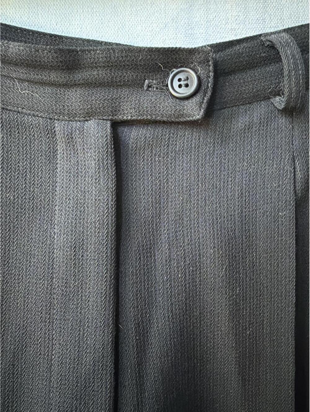 Vintage J'ENVIE Sport NY 100% Wool High Rise Pleated Trousers UK 14 - Picture 3 of 6